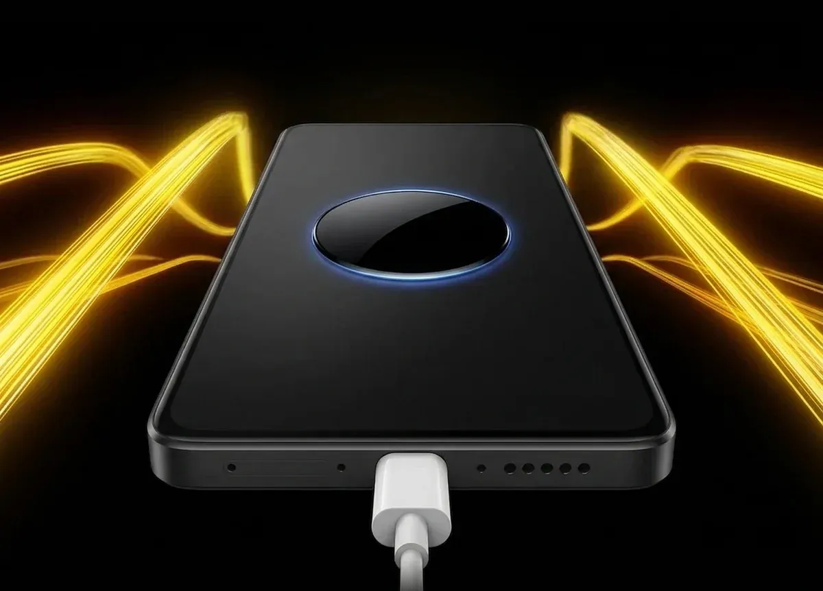 Смартфон POCO X7 Pro на бял фон