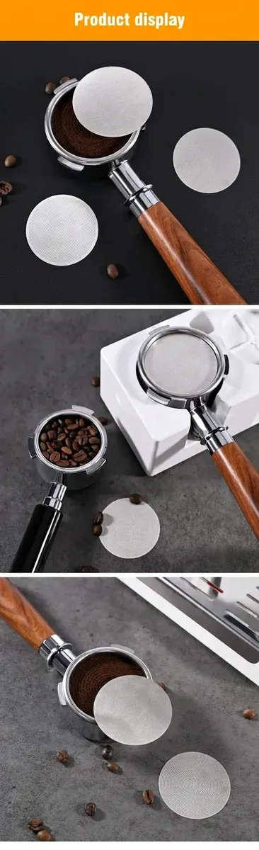 Метален пръстен и държач за еспресо