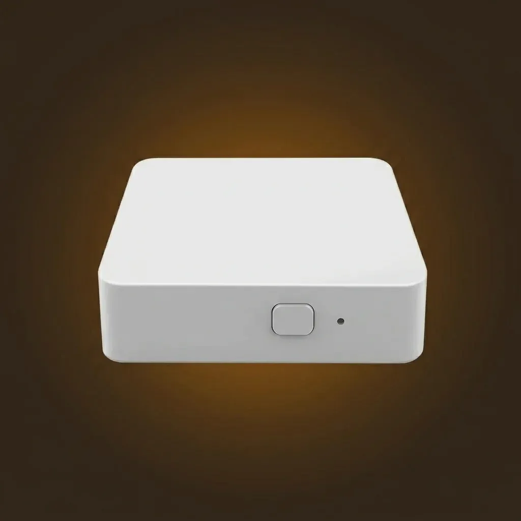 Бял Tuya смарт хъб ZigBee Bluetooth