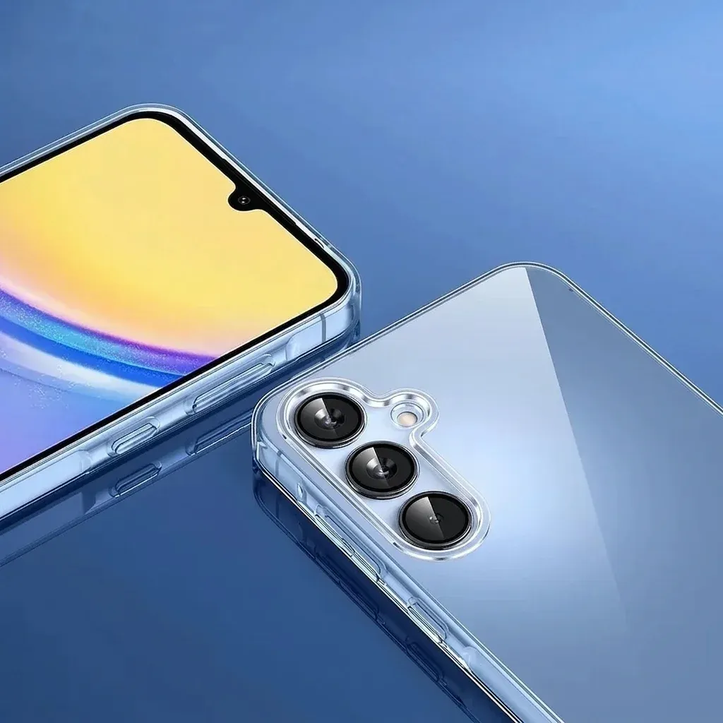 Супертънък синкав силиконов кейс Samsung