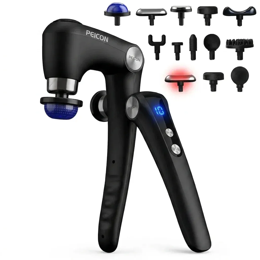 Портативен масажен пистолет с дисплей