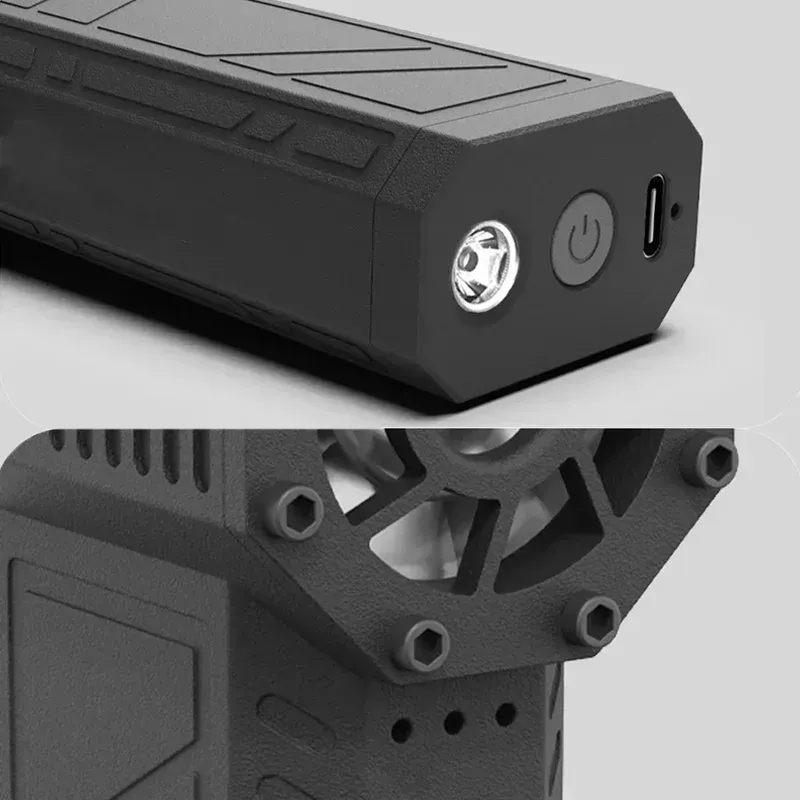 Портативен турбо вентилатор CROSSGUN X3 Pro с LED