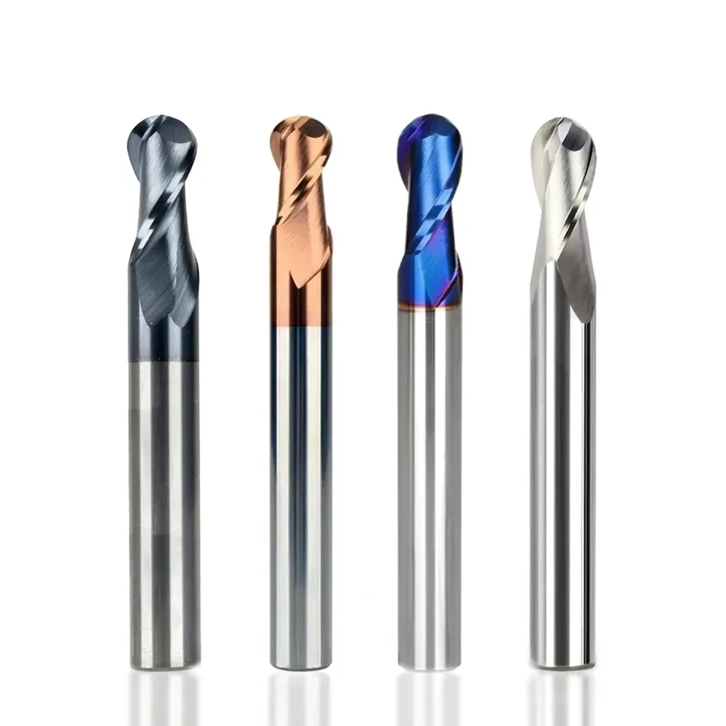 Карбидни сферични фрезери BB за CNC