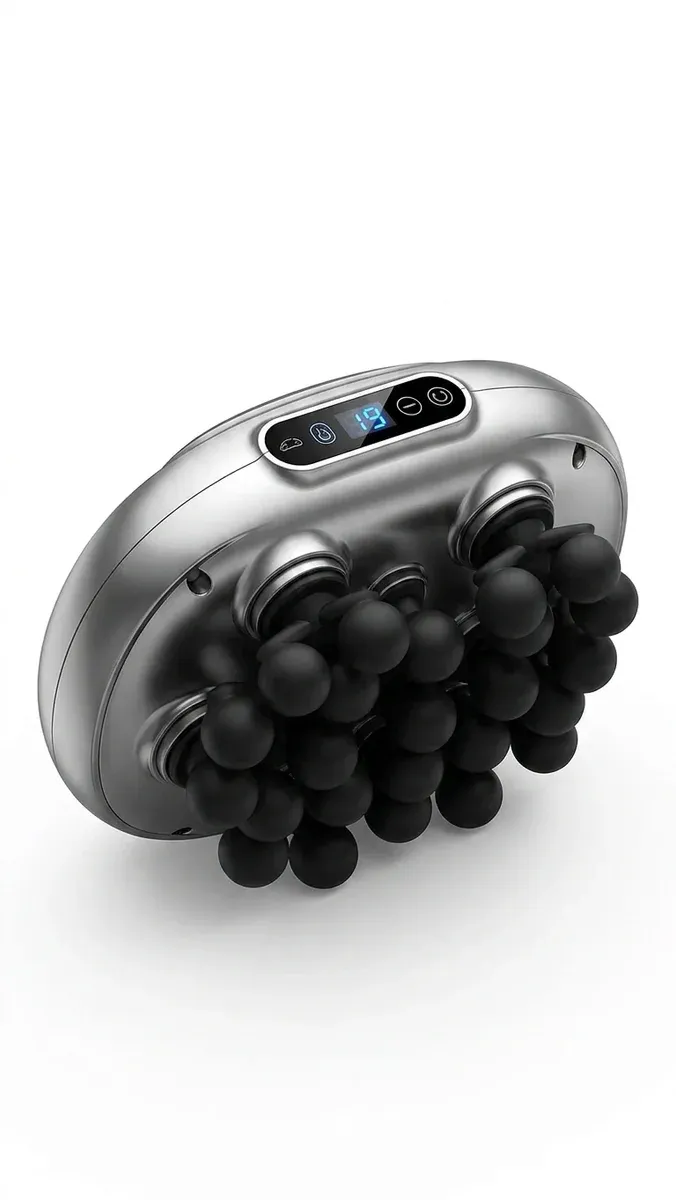 Електрически масажен пистолет Raymax с накрайници