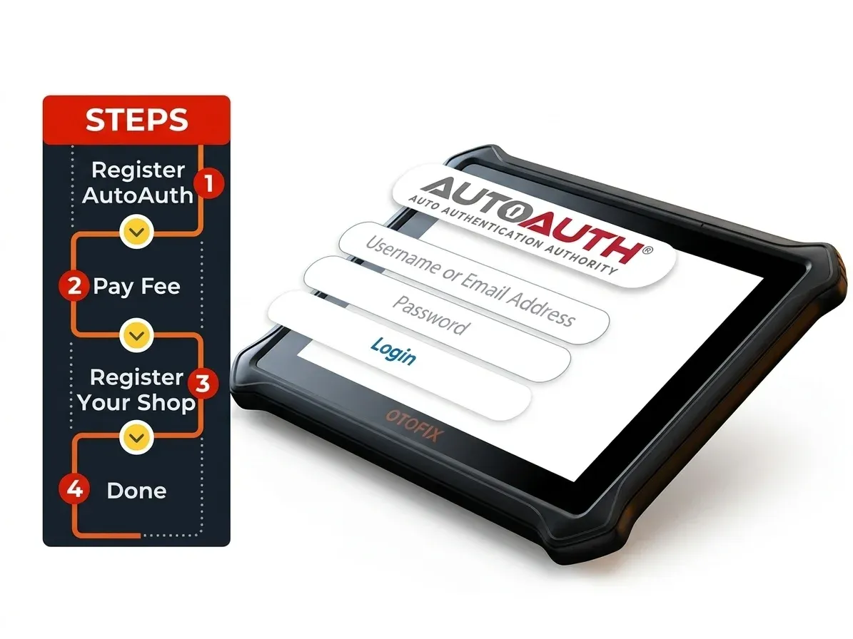 OTOFIX D1 Lite диагностичен таблет отпред