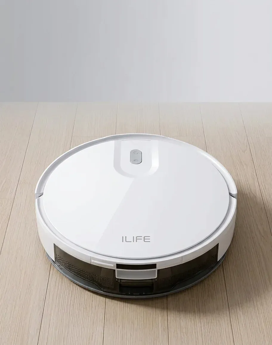 Бяла робот прахосмукачка ILIFE V20