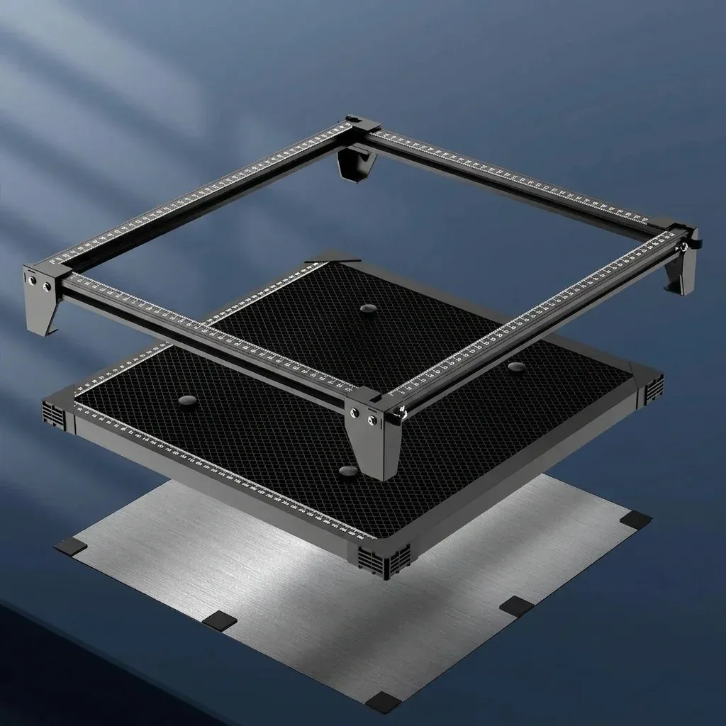 Черна пчелна маса за лазерен гравьор