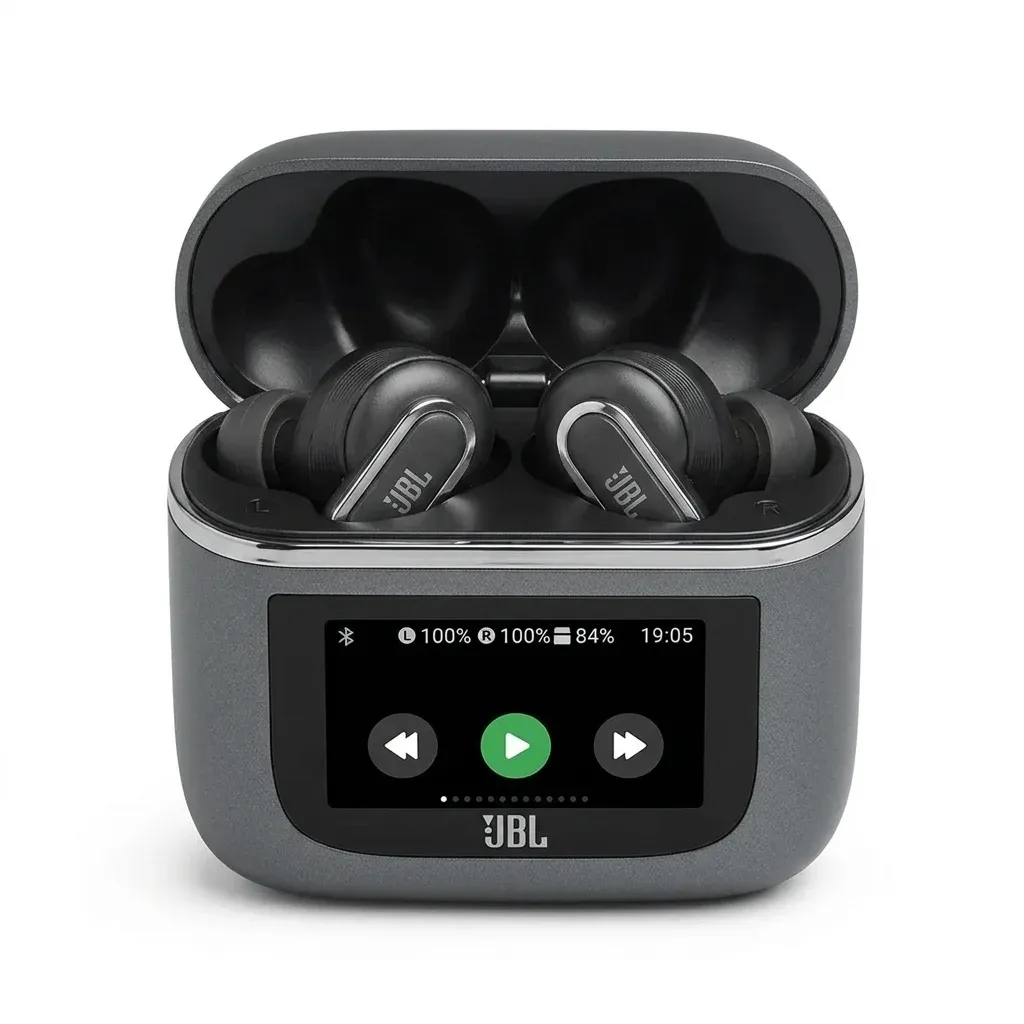 JBL Tour PRO 2 слушалки с LCD кейс