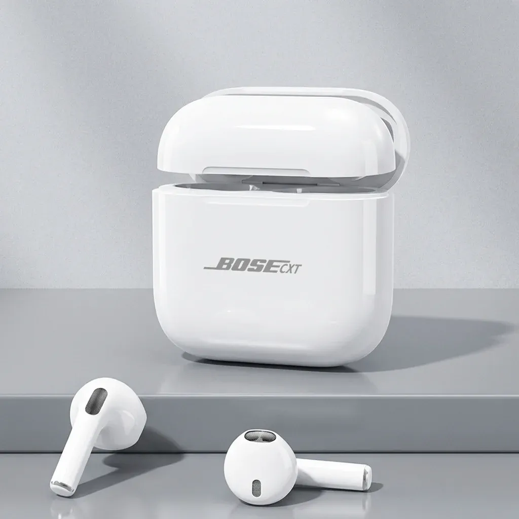 BOSECXT Pro4 бели безжични слушалки с кейс